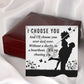I Choose You Forever Necklace w Message Card-Express Your Love Gifts