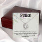 Gift For Healthcare Workers Forever Necklace w Message Card-Express Your Love Gifts