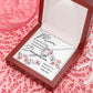 Mom No One Has Tell Me Forever Necklace w Message Card-Express Your Love Gifts