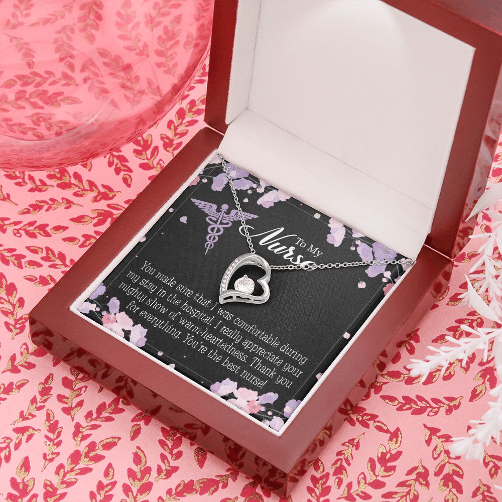 You're the Best Nurse Forever Necklace w Message Card-Express Your Love Gifts