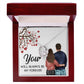 You WIll Always Be My Forever Forever Necklace w Message Card-Express Your Love Gifts