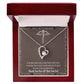 Medical Hero Appreciation Forever Necklace w Message Card-Express Your Love Gifts
