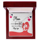 Mom I'm So Grateful Forever Necklace w Message Card-Express Your Love Gifts
