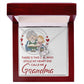 Girl Stole My Haert Calls Me Grandma Forever Necklace w Message Card-Express Your Love Gifts