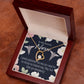 God Bless You Abundantly! Forever Necklace w Message Card-Express Your Love Gifts
