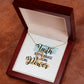 Faith Forever Necklace w Message Card-Express Your Love Gifts