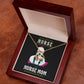 Behind Every Mom Nurse Forever Necklace w Message Card-Express Your Love Gifts