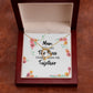 Mum You Are The Piece Forever Necklace w Message Card-Express Your Love Gifts