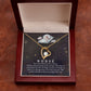 You Were Born to Be Forever Necklace w Message Card-Express Your Love Gifts