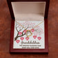 Grandchildren the Greatest Blessing Forever Necklace w Message Card-Express Your Love Gifts