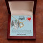 You Are an Angel Nurse Forever Necklace w Message Card-Express Your Love Gifts
