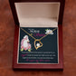 My Dear Nurse Sister Forever Necklace w Message Card-Express Your Love Gifts
