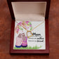 Mum Always my Mother Forever Necklace w Message Card-Express Your Love Gifts