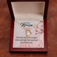 God Made Nurses Forever Necklace w Message Card-Express Your Love Gifts
