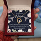 God Bless You Abundantly! Forever Necklace w Message Card-Express Your Love Gifts