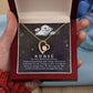 You Were Born to Be Forever Necklace w Message Card-Express Your Love Gifts