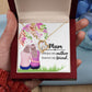 Mum Always my Mother Forever Necklace w Message Card-Express Your Love Gifts