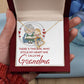 Girl Stole My Haert Calls Me Grandma Forever Necklace w Message Card-Express Your Love Gifts