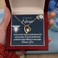 You Don't Go Unnoticed Forever Necklace w Message Card-Express Your Love Gifts