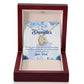 To My Daughter My Only Prayer to God From Dad Forever Necklace w Message Card-Express Your Love Gifts