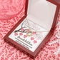 Grandchildren the Greatest Blessing Forever Necklace w Message Card-Express Your Love Gifts