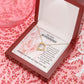 Touching Gift For Caregivers Forever Necklace w Message Card-Express Your Love Gifts