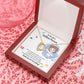 Thanks to Nurse Caregivers Forever Necklace w Message Card-Express Your Love Gifts