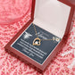 You Don't Go Unnoticed Forever Necklace w Message Card-Express Your Love Gifts