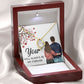 You WIll Always Be My Forever Forever Necklace w Message Card-Express Your Love Gifts