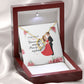 You Are The Missing Piece to My Heart Forever Necklace w Message Card-Express Your Love Gifts
