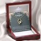 Gift Ideas For Caregivers Forever Necklace w Message Card-Express Your Love Gifts