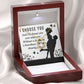 I Choose You Forever Necklace w Message Card-Express Your Love Gifts
