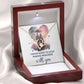 Never Stop Making Memories Forever Necklace w Message Card-Express Your Love Gifts