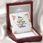 Mum You Are The Piece Forever Necklace w Message Card-Express Your Love Gifts