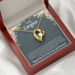 Gift Ideas For Caregivers Forever Necklace w Message Card-Express Your Love Gifts