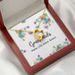 Grandkids Make Life More Grand Forever Necklace w Message Card-Express Your Love Gifts