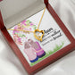 Mum Always my Mother Forever Necklace w Message Card-Express Your Love Gifts