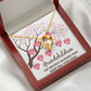 Grandchildren the Greatest Blessing Forever Necklace w Message Card-Express Your Love Gifts