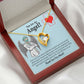 You Are an Angel Nurse Forever Necklace w Message Card-Express Your Love Gifts