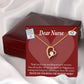 Thank You Ideas Nurses and Caregivers Forever Necklace w Message Card-Express Your Love Gifts
