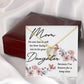 Mom No One Has Tell Me Forever Necklace w Message Card-Express Your Love Gifts