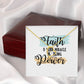 Faith Forever Necklace w Message Card-Express Your Love Gifts