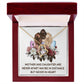 Mother and Daughter Never Apart Forever Necklace w Message Card-Express Your Love Gifts