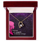 Nurses are Angels Forever Necklace w Message Card-Express Your Love Gifts