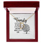 Family Forever Necklace w Message Card-Express Your Love Gifts
