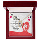 Mom I'm So Grateful Forever Necklace w Message Card-Express Your Love Gifts