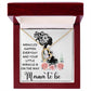 Mama To Be Forever Necklace w Message Card-Express Your Love Gifts