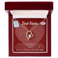Thank You Ideas Nurses and Caregivers Forever Necklace w Message Card-Express Your Love Gifts