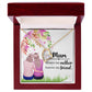 Mum Always my Mother Forever Necklace w Message Card-Express Your Love Gifts