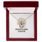 Everyday is a Chance Forever Necklace w Message Card-Express Your Love Gifts